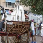 San Ginés de la Jara recorrió los barrios y diputaciones de Cartagena en su tradicional romería