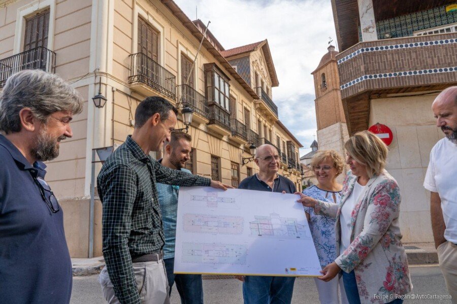 La primera fase de la rehabilitación de la casa Rubio de El Algar comenzará con la reparación de las cubiertas de la planta primera