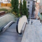 La escalera de acceso al Molinete se somete a una nueva reforma tras sufrir actos vandálicos