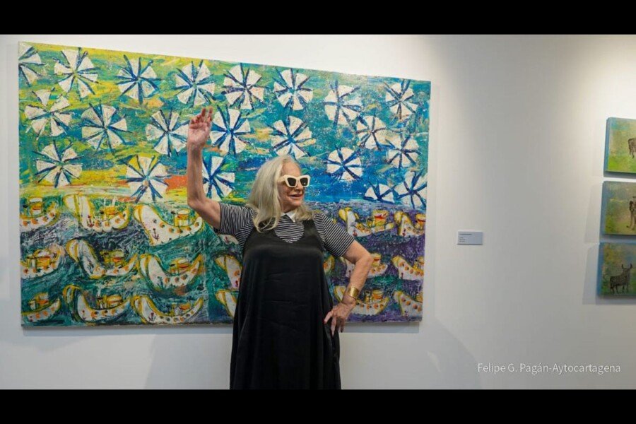 Cartagena rinde homenaje a Dora Catarineu con una sala de arte a la que da nombre