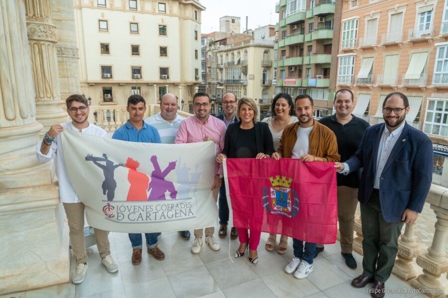 Más de 60 integrantes de la Semana Santa de Cartagena participarán en el Encuentro Nacional de Jóvenes Cofrades