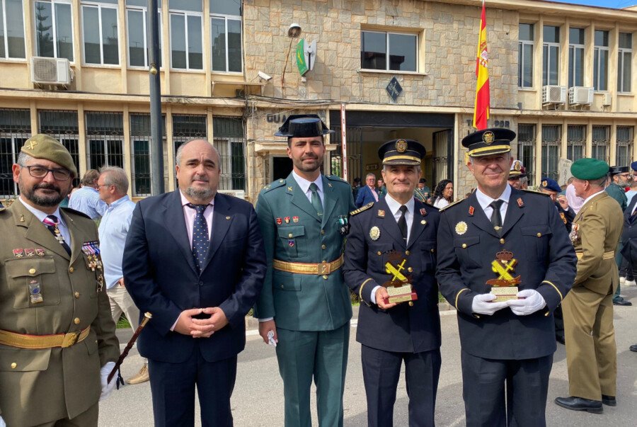 La ESPAC y la Policía Local distinguidas por la Guardia Civil de Cartagena La ESPAC y la Policía Local distinguidas por la Guardia Civil de Cartagena