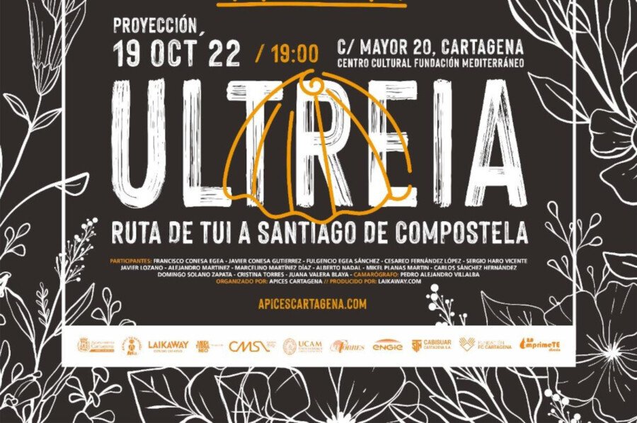 Usuarios de Ápices Salud Mental estrenan en Cartagena su documental sobre el Camino de Santiago