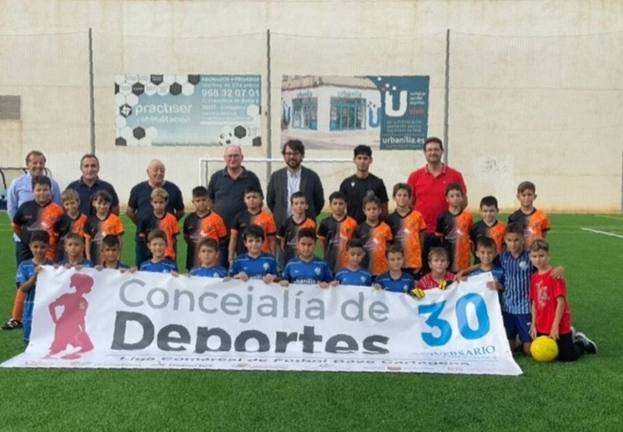 Comienza la competición de la XXX Liga Comarcal del Fútbol Base de Cartagena Comienza la competición de la XXX Liga Comarcal del Fútbol Base de Cartagena