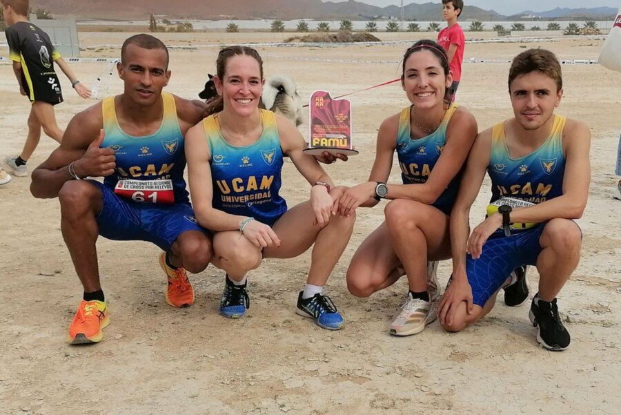 UCAM Atletismo Cartagena vence en el Campeonato Regional de Cross por Relevos Mixto