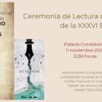 El fallo del XXXVI Premio Internacional de Poesía Antonio Oliver Belmás se da a conocer el viernes