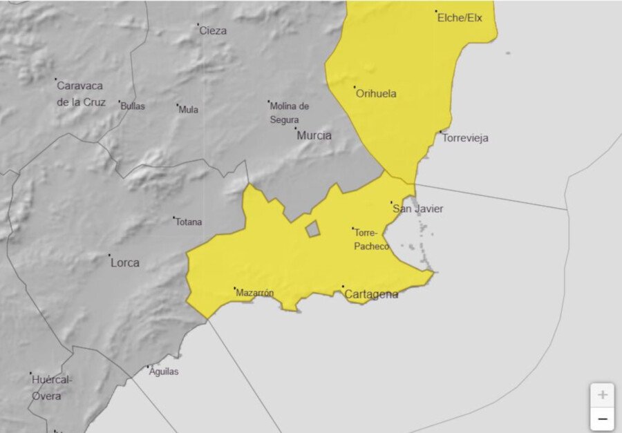 Activada la fase de preemergencia del plan municipal por aviso amarillo de lluvias este jueves y viernes en Cartagena Activada la fase de preemergencia del plan municipal por aviso amarillo de lluvias este jueves y viernes en Cartagena