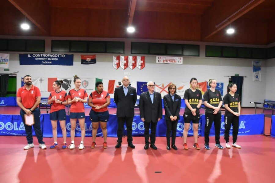 El UCAM Cartagena Tenis de Mesa vence al ASD Quattro Mor en competición europea