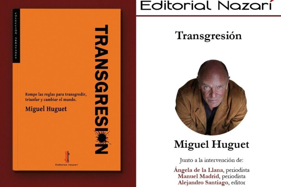 El escritor y empresario Miguel Huguet presenta «Transgresión»