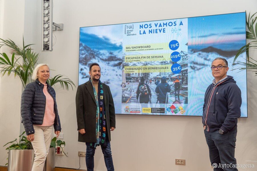 Hasta 320 jóvenes podrán disfrutar de la programación de nieve del T-LA