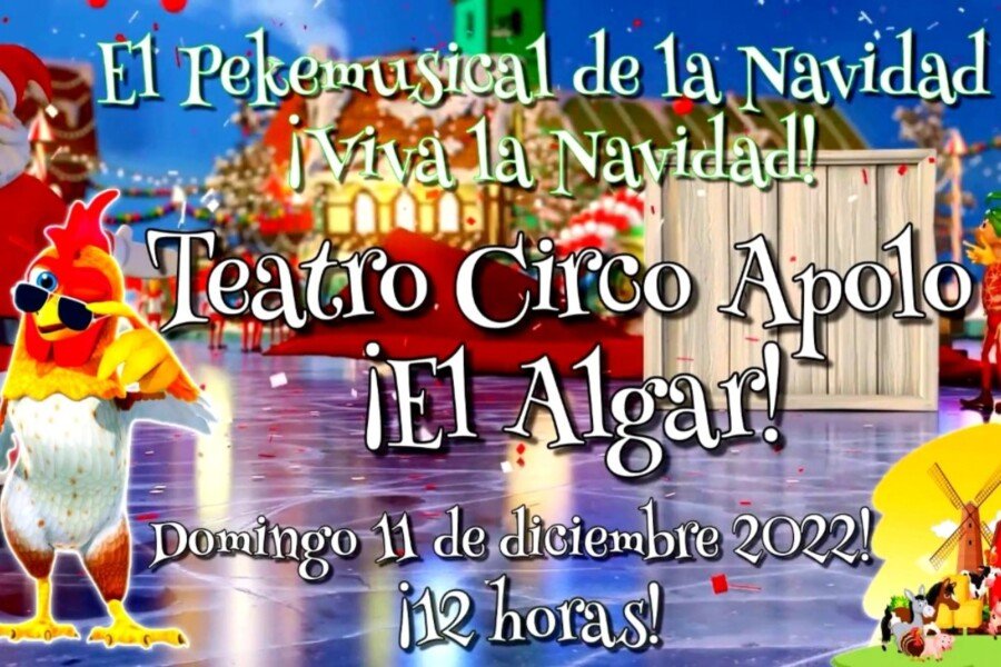 Tributo a Il Divo y el musical ‘Viva la Navidad’ llegan al Teatro Circo Apolo de El Algar