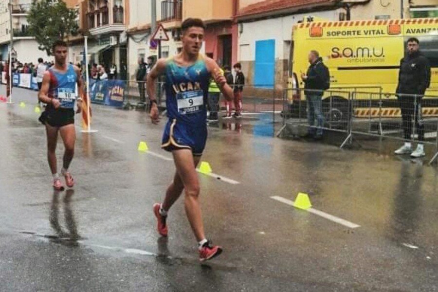 Los Marchadores del UCAM Atletismo Cartagena brillan en Cieza Los Marchadores del UCAM Atletismo Cartagena brillan en Cieza