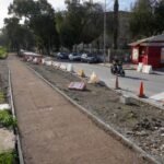 El Ayuntamiento refuerza el firme de la vía ciclable en la tercera fase del proyecto Espacio Algameca