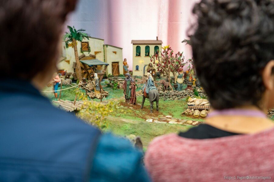 Festejos sorteará un Belén entre los visitantes de la Ruta de los Belenes