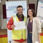 Los 10 participantes de Barrios ADLE Santa Lucía reciben sus diplomas