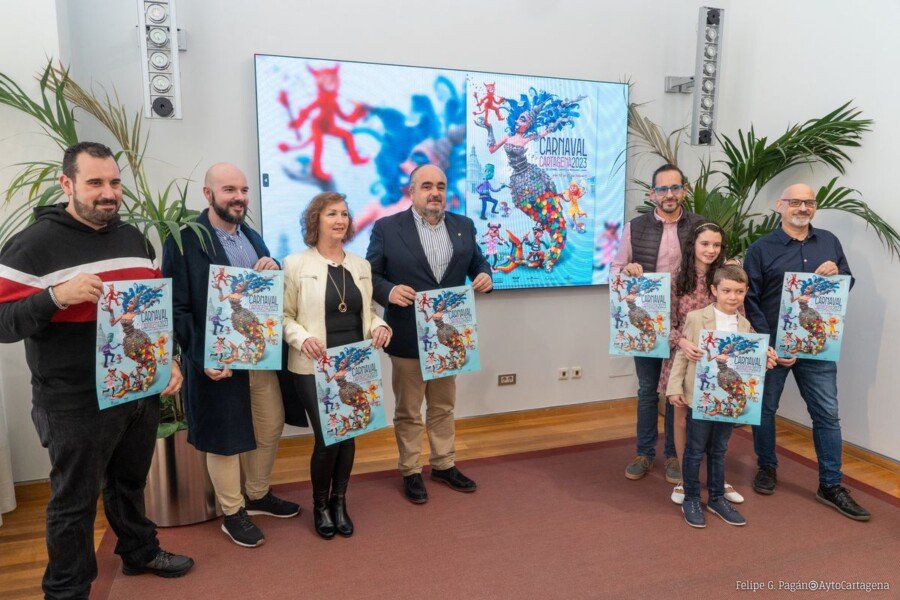 Pablo Juan Mainar y María del Pilar Vidal serán don Carnal y doña Cuaresma en el Carnaval de Cartagena 2023