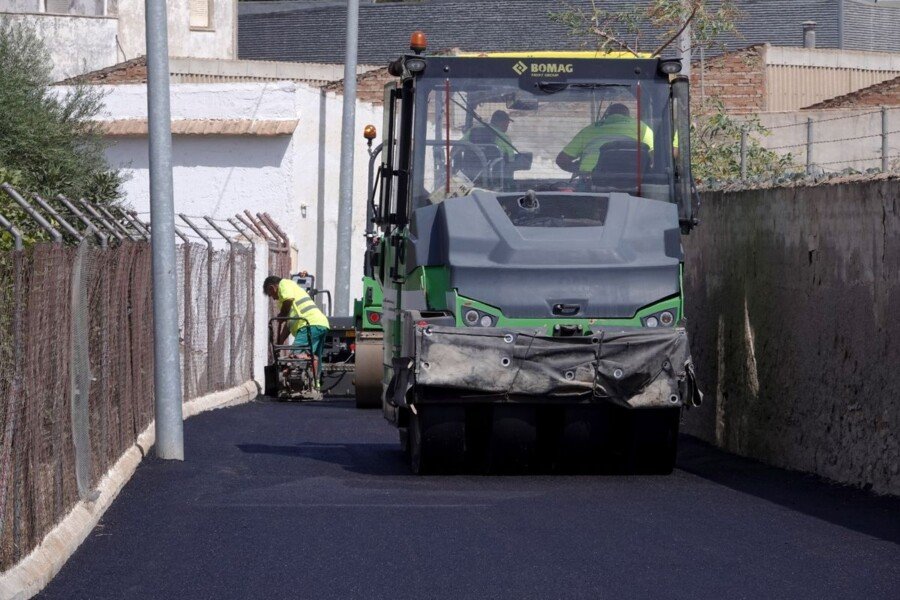 El Plan Asfalto se retoma en unos días en la Plaza Molina de Santa Lucía, La Aljorra y Santa Ana