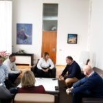 Las Peñas del Cartagena ultiman con la alcaldesa los preparativos para acoger el Congreso Nacional de Aficiones Unidas