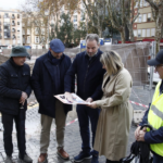 Las obras de Juan XXIII avanzan con la instalación de nuevos pavimentos dos semanas después de su inicio Las obras de Juan XXIII avanzan con la instalación de nuevos pavimentos dos semanas después de su inicio