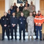 Representantes militares visitan las instalaciones del Parque de Seguridad de Cartagena