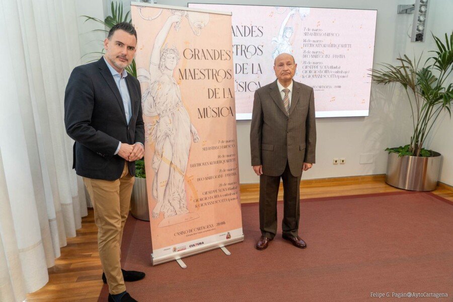 Marzo se llena de música con el Ciclo de Conciertos Grandes Maestros de la Música