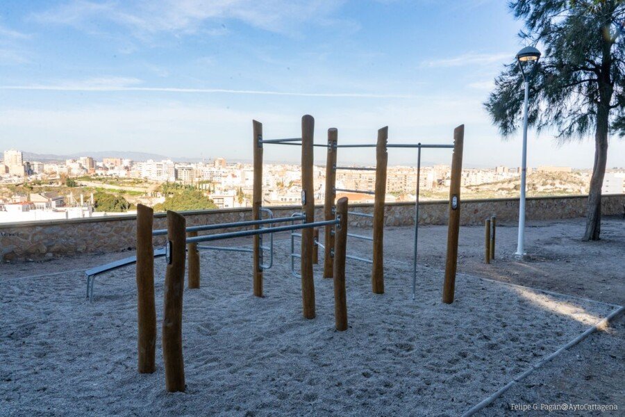 El Ayuntamiento crea una red de diez Parques Activos en Cartagena