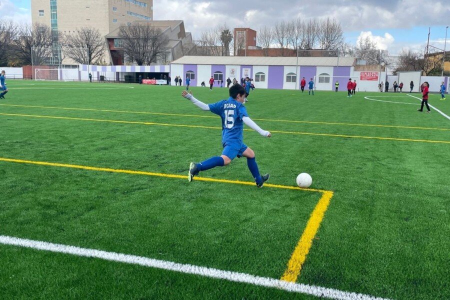 E.F.B. Pinatar, A.D. Franciscanos, Nueva Cartagena F.C. y E.F. San Ginés los mejores en benjamines