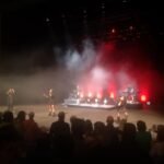 Tanxugueiras arranca al público de sus asientos en la inauguración del Folkfest Tanxugueiras arranca al público de sus asientos en la inauguración del Folkfest