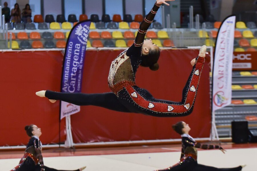 Cerca de 400 gimnastas municipales se darán cita en la Competición Escolar Conjuntos de Gimnasia Rítmica Deportiva Cerca de 400 gimnastas municipales se darán cita en la Competición Escolar Conjuntos de Gimnasia Rítmica Deportiva