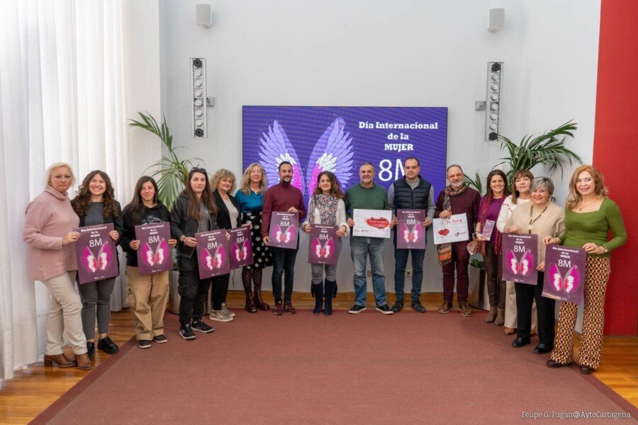 Las actividades por el 8M se alargarán en Cartagena hasta mayo Las actividades por el 8M se alargarán en Cartagena hasta mayo