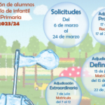 Hasta el 24 de marzo se podrán presentar las solicitudes para la admisión de alumnos para el próximo curso