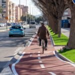 Finalizan las obras del carril bici de Ingeniero de la Cierva, que elevan a más de 45 km la red de vías para ciclistas