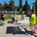 El Parque de Educación Vial hará un paréntesis durante la Semana Santa en su programa de formación de escolares