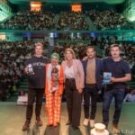 Más de 1.200 alumnos comparten sus lecturas con los autores finalistas del Premio Hache 2023, en una edición de participación récord