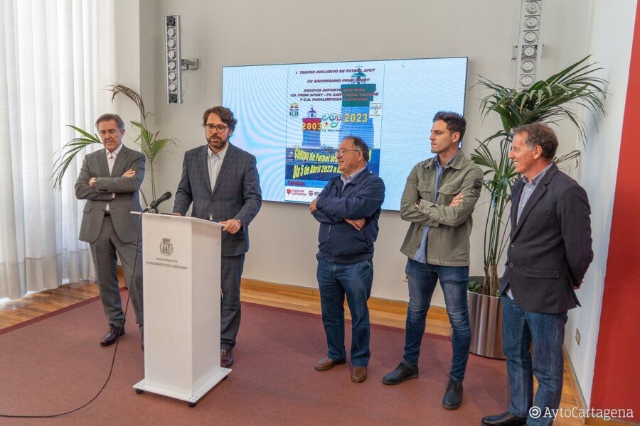 Cartagena celebra el deporte adaptado con el I Trofeo Inclusivo de Futbol Cartagena celebra el deporte adaptado con el I Trofeo Inclusivo de Futbol