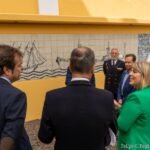 El Ayuntamiento recupera el mural cerámico original del submarino de Isaac Peral