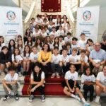 El Palacio Consistorial recibe al alumnado de los Presupuestos Participativos