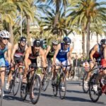 Cortes de tráfico en el centro y la carretera a Cala Cortina este domingo por el triatlón de Cartagena
