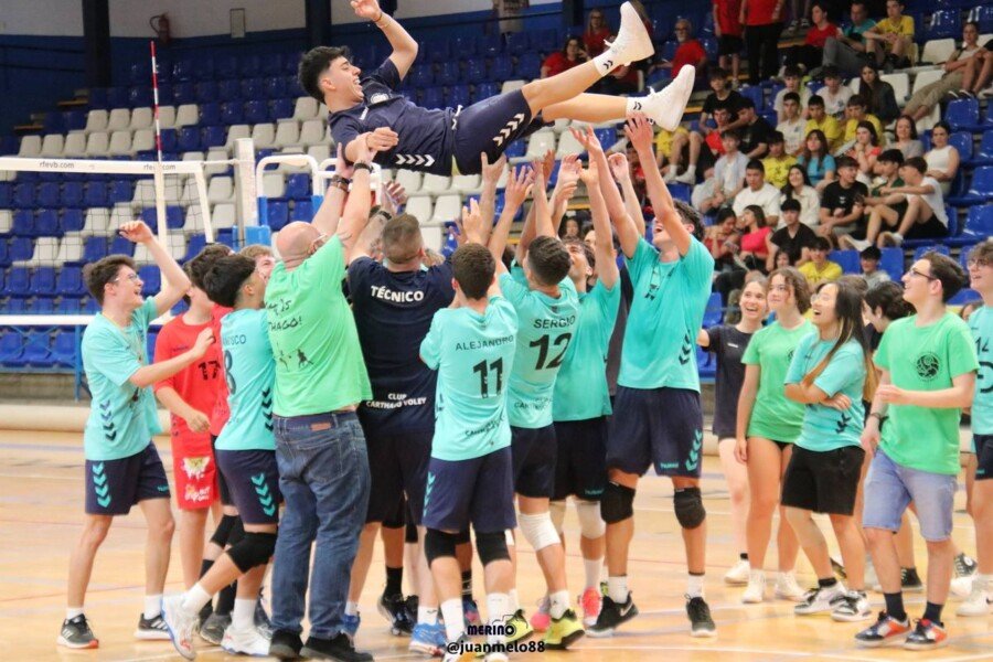 Doblete regional del Club Carthago Voley Doblete regional del Club Carthago Voley