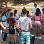 Menores de Villalba y el barrio de La Concepción aprenden batucada