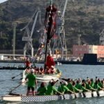 La procesión marítima de Santiago Apóstol rememoró su llegada a Cartagena hace dos mil años La procesión marítima de Santiago Apóstol rememoró su llegada a Cartagena hace dos mil años