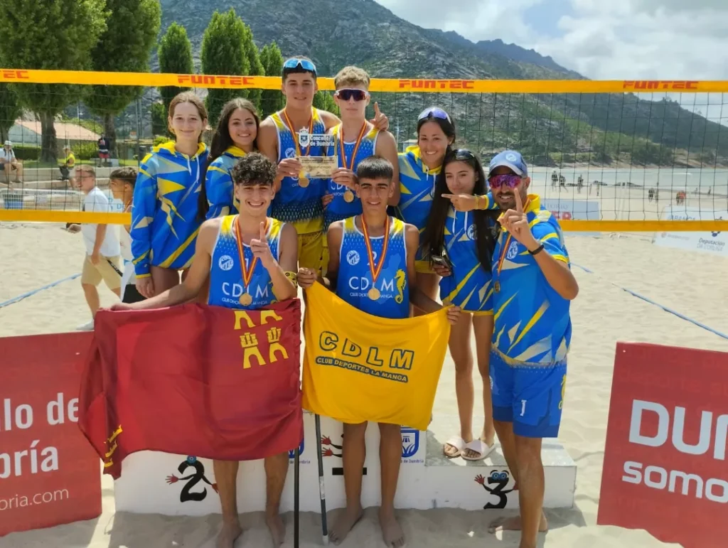 El CD La Manga campeon de España de Volley Playa El CD La Manga campeon de España de Volley Playa