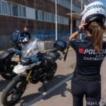 La Policía Local de Cartagena detecta un aumento de los accidentes de tráfico por falta de atención al volante