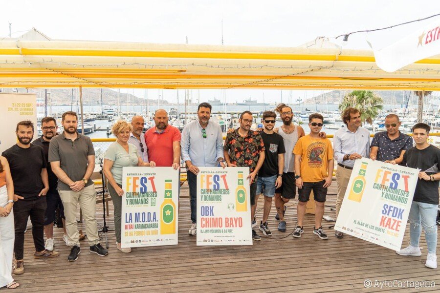 La M.O.D.A, OBK, Chimo Bayo y SFDK actúan en el festival de Carthagineses y Romanos