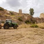 Continúan las labores de conservación preventiva de los yacimientos arqueológicos en la Morería