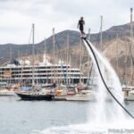 La francesa Océane Corbet y el holandés Armando Doornink, campeones de Europa de flysky en Cartagena