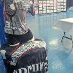 Club Bádminton Puertas Padilla Cartagena presenta en rueda de prensa a los principales patrocinadores en esta temporada 2023-2024, los nuevos fichajes y nuevas equipaciones.