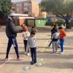 Escolares encestan con el Odilo FC Cartagena Club de Baloncesto