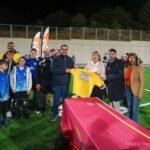 La barriada Villalba de Cartagena estrena campo de fútbol de césped artificial