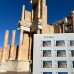 Sellos postales con la imagen del Teatro Romano de Cartagena comienzan a circular por toda Europa